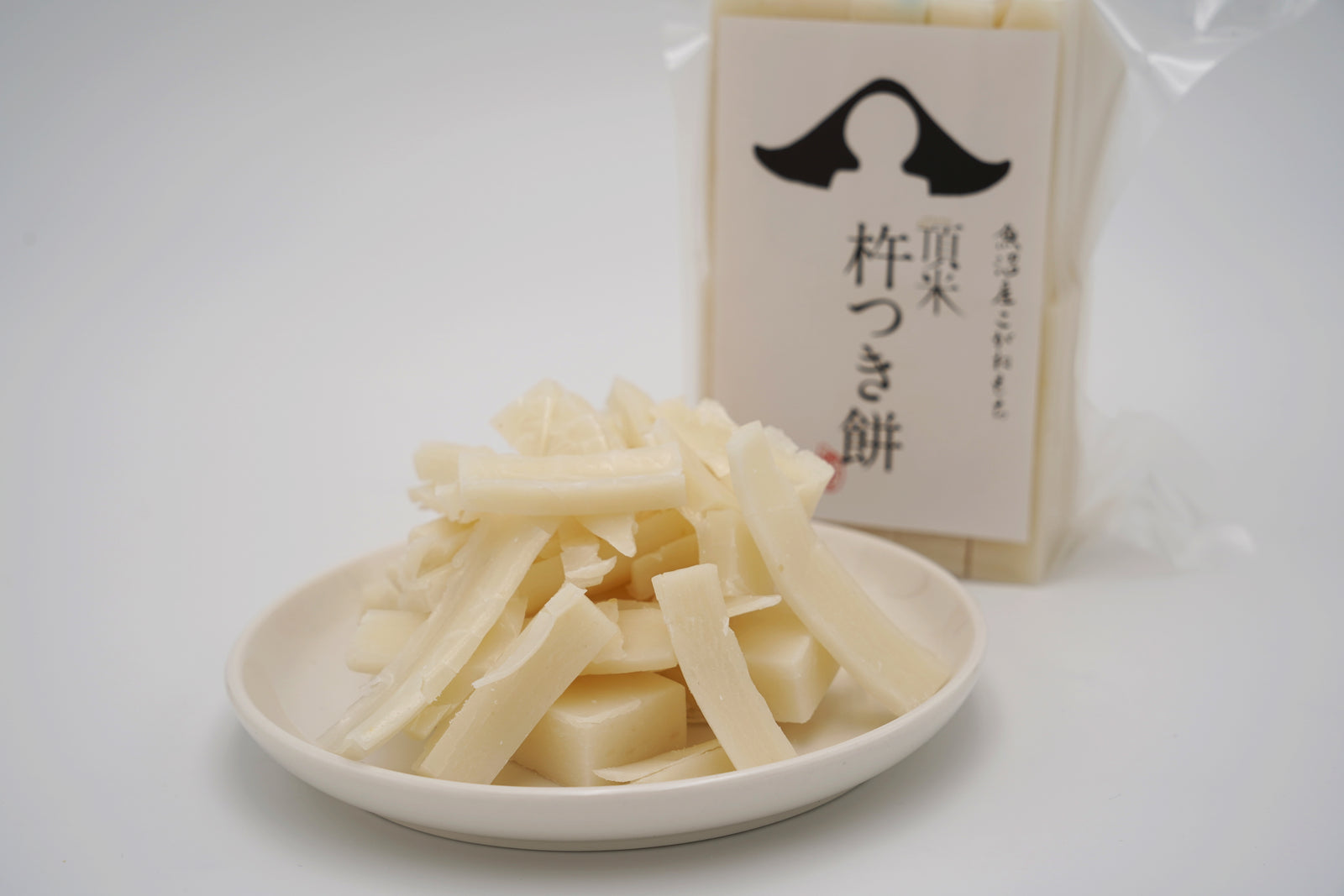 【白もち】頂米杵つき餅（端餅） 550gパック